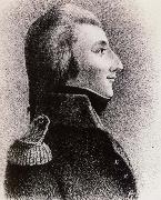 Thomas Pakenham Wolfe Tone in the Uniform of a French Adjutant general as he apeared at his court-martial in Dublin oil